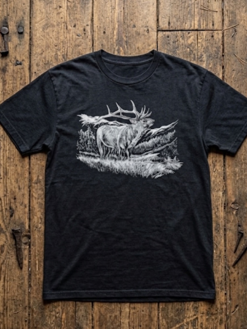 Vintage black elk shirt